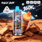 Variante del dispositivo de vapeo desechable Razz Bar de 160 000 caladas