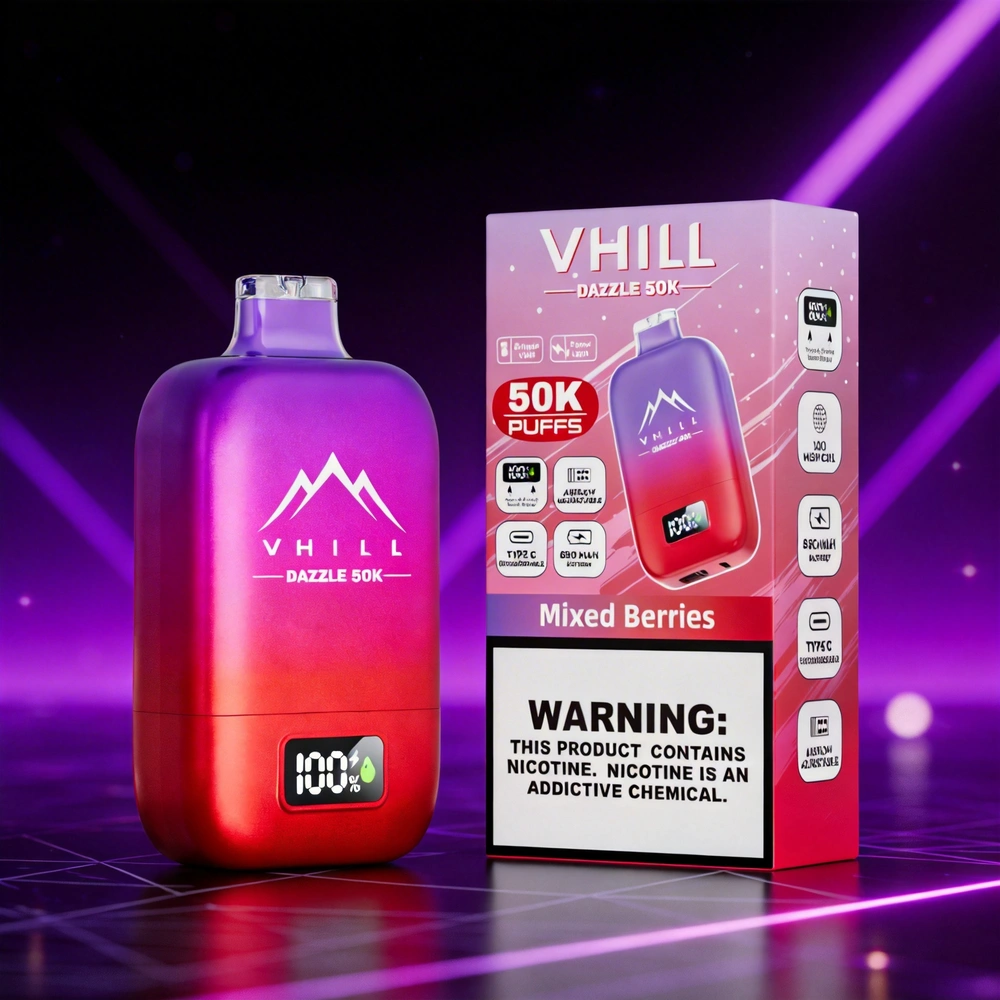 Dispositivo de vapeo desechable Vhill Dazzle 50k Main