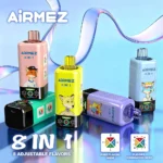Appareil de vapotage jetable Airmez 8 en 1