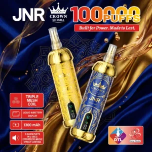 Jnr Crown Shisha 100k Disposable Vape device detail 3
