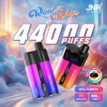JNR Windwhip 44K disposable vape device in hero shot