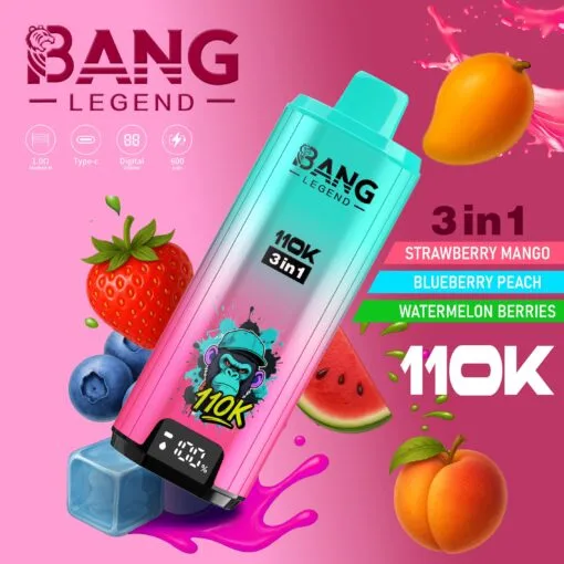 Bang Legend 110k Puffs Disposable Vape device detail 2