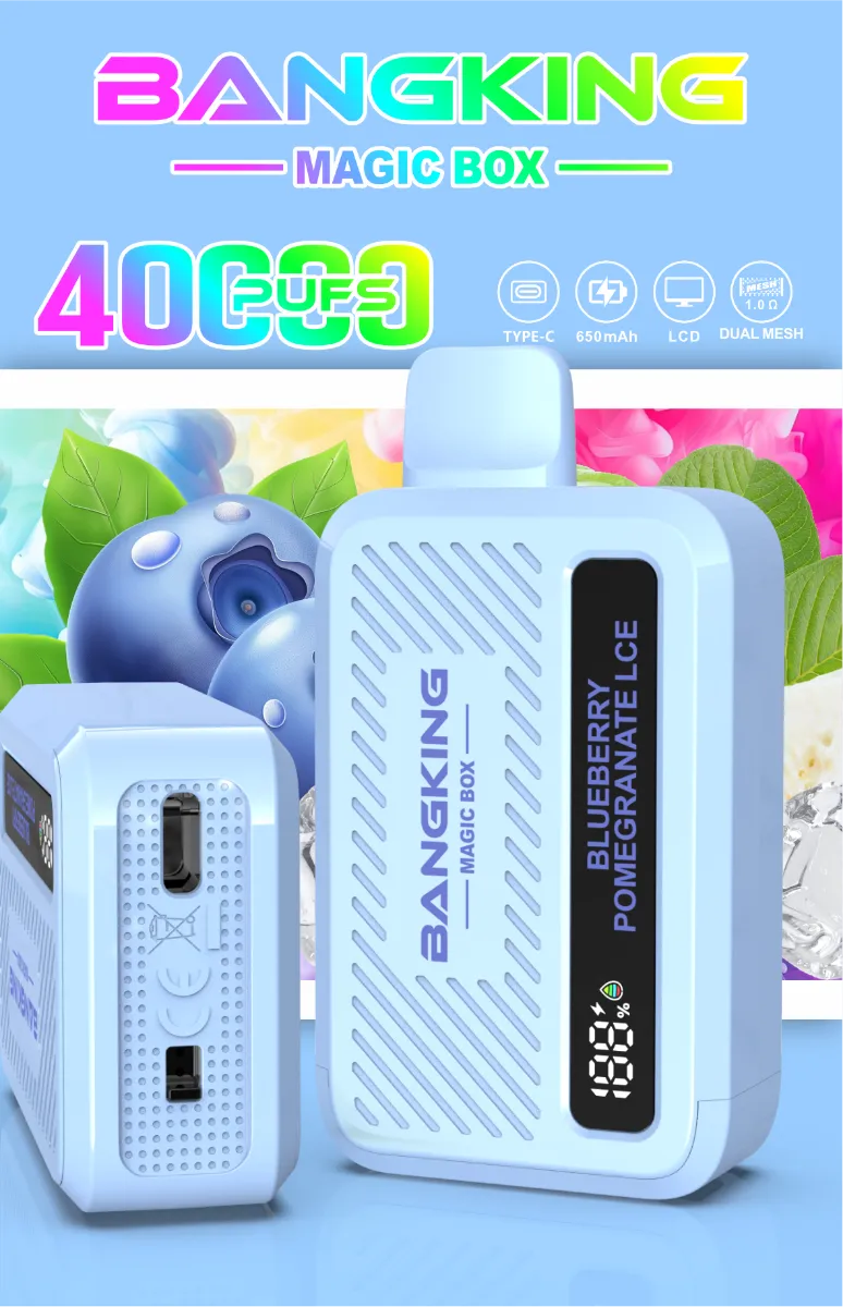 Bang King 40k Puffs Disposable Vape device detail 2