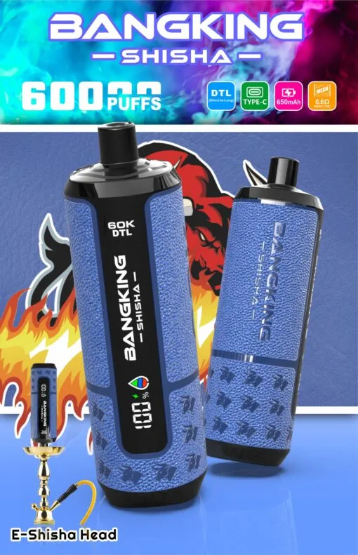 Bang King Shisha Puffs Disposable Vape device image