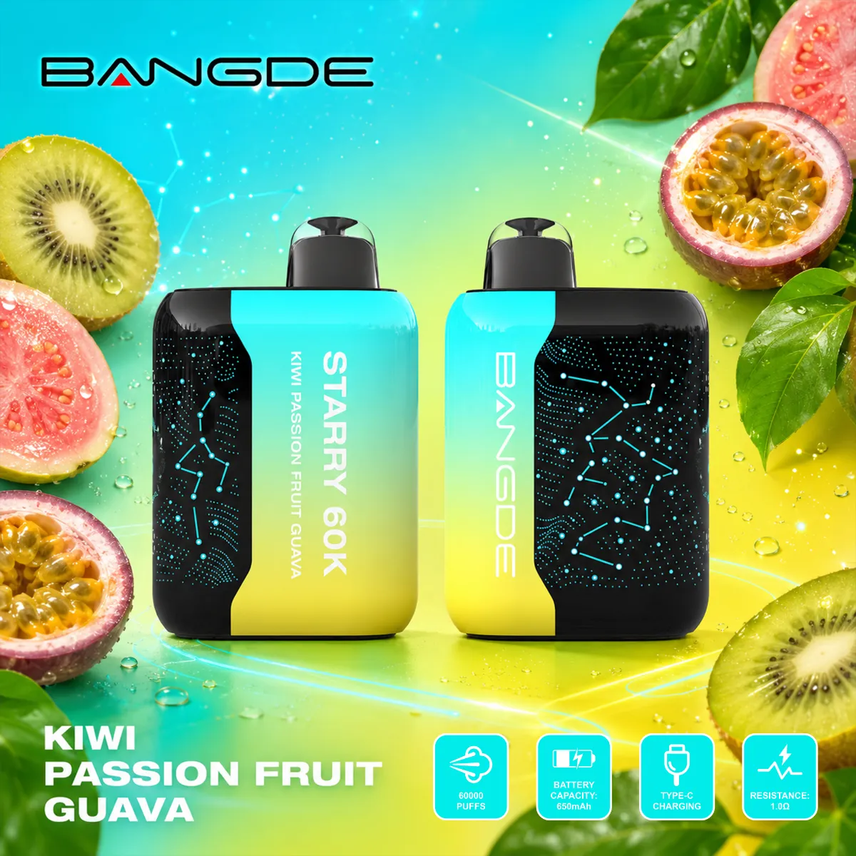 Bangde 60k Kiwi Passion Disposable Vape device